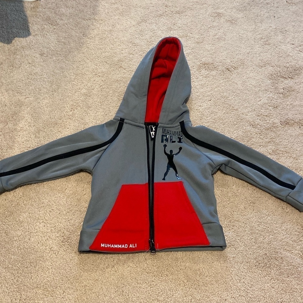 Muhammad Ali new hoodie. Size 12 months​​​​​​​​